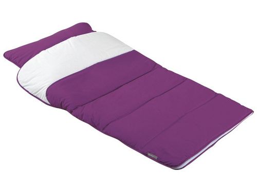 Schlafsack mit Spannbettlaken für Kinderliege