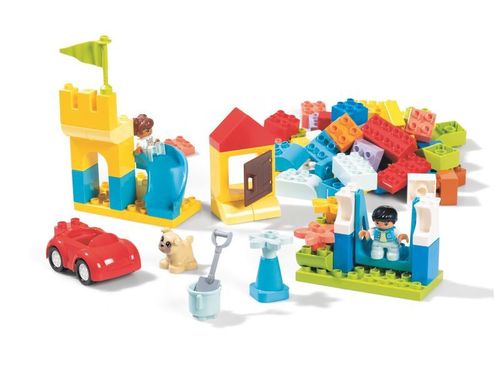 DELUXE-BOX MIT LEGO® DUPLO®-KREATIVBAUSTEINEN 85 Teile