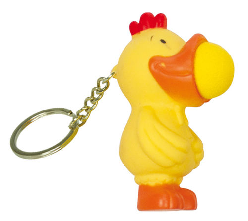 Schlüsselanhänger Plopp Huhn