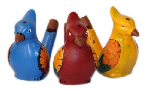 Vogelpfeife Keramik
