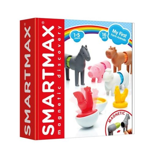 SMARTMAX erste Bauernhoftiere - Magnetspiel